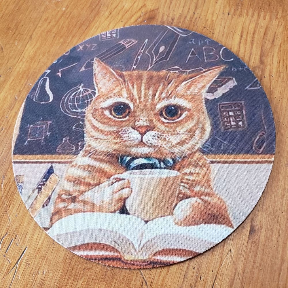 Multi use jar lid gripper, mini mouse pad or coaster